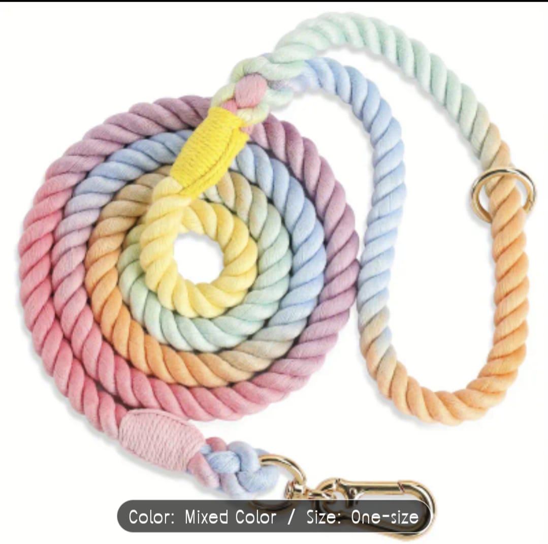 Strong & Stylish Braided Rope Dog Leash