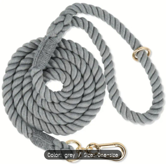 Strong & Stylish Braided Rope Dog Leash