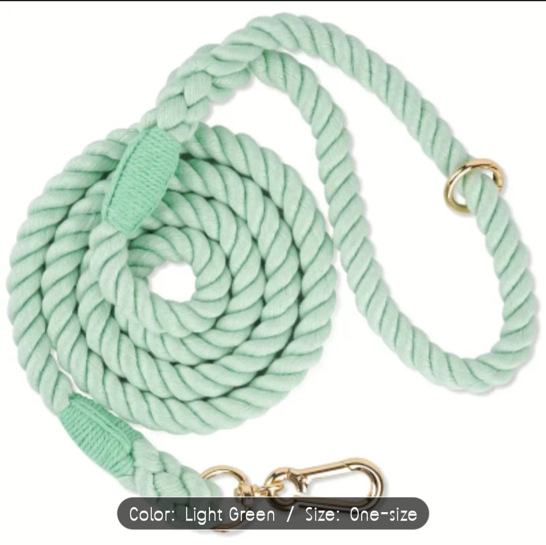 Strong & Stylish Braided Rope Dog Leash