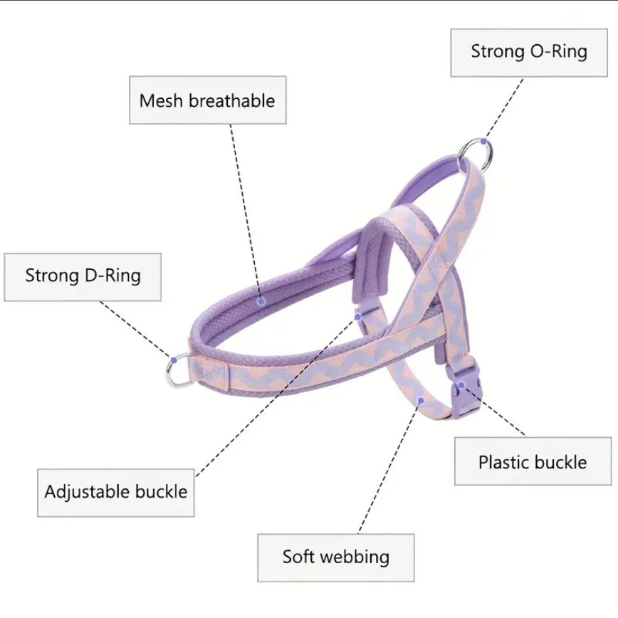 Comfort-Fit Harness – Breathable, Lightweight & Secure